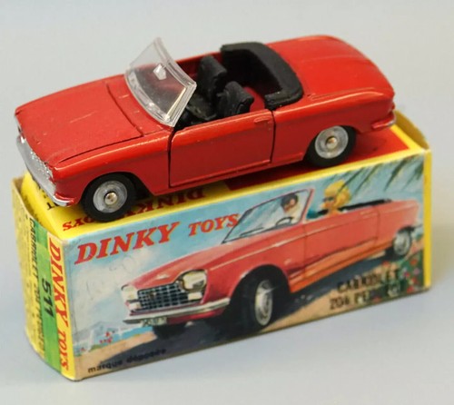 French dinky 511 peugeot 204 - french,